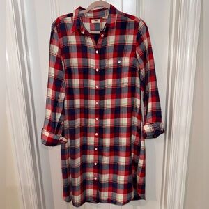Levi’s Flannel Dress! Size Large
